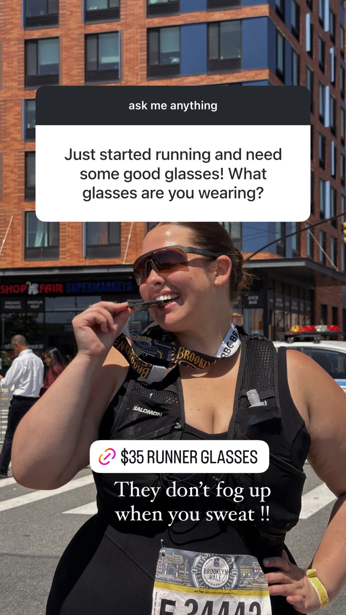 They don’t fog up when you sweat !!

Running, runner, sunglasses 

#LTKActive #LTKFindsUnder50 #LTKStyleTip