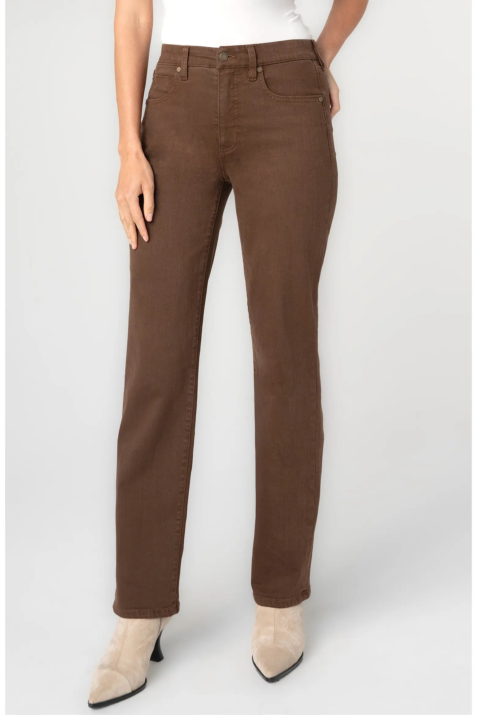 Liverpool Los Angeles Kennedy High Waist Straight Leg Jeans (Women) | Nordstrom | Nordstrom