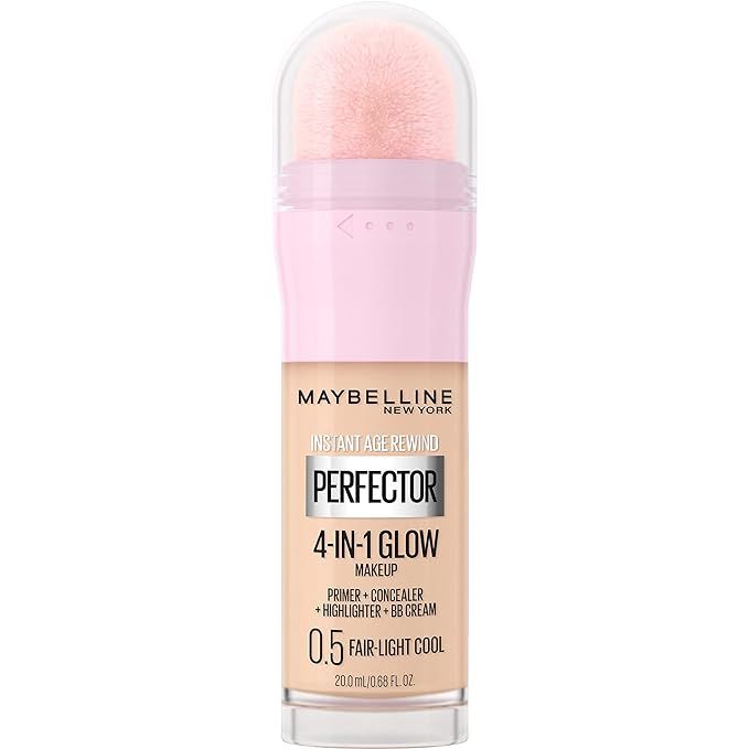 Maybelline New York Instant Age Rewind Instant Perfector 4-In-1 Glow Makeup, Fair/Light Cool | Amazon (US)