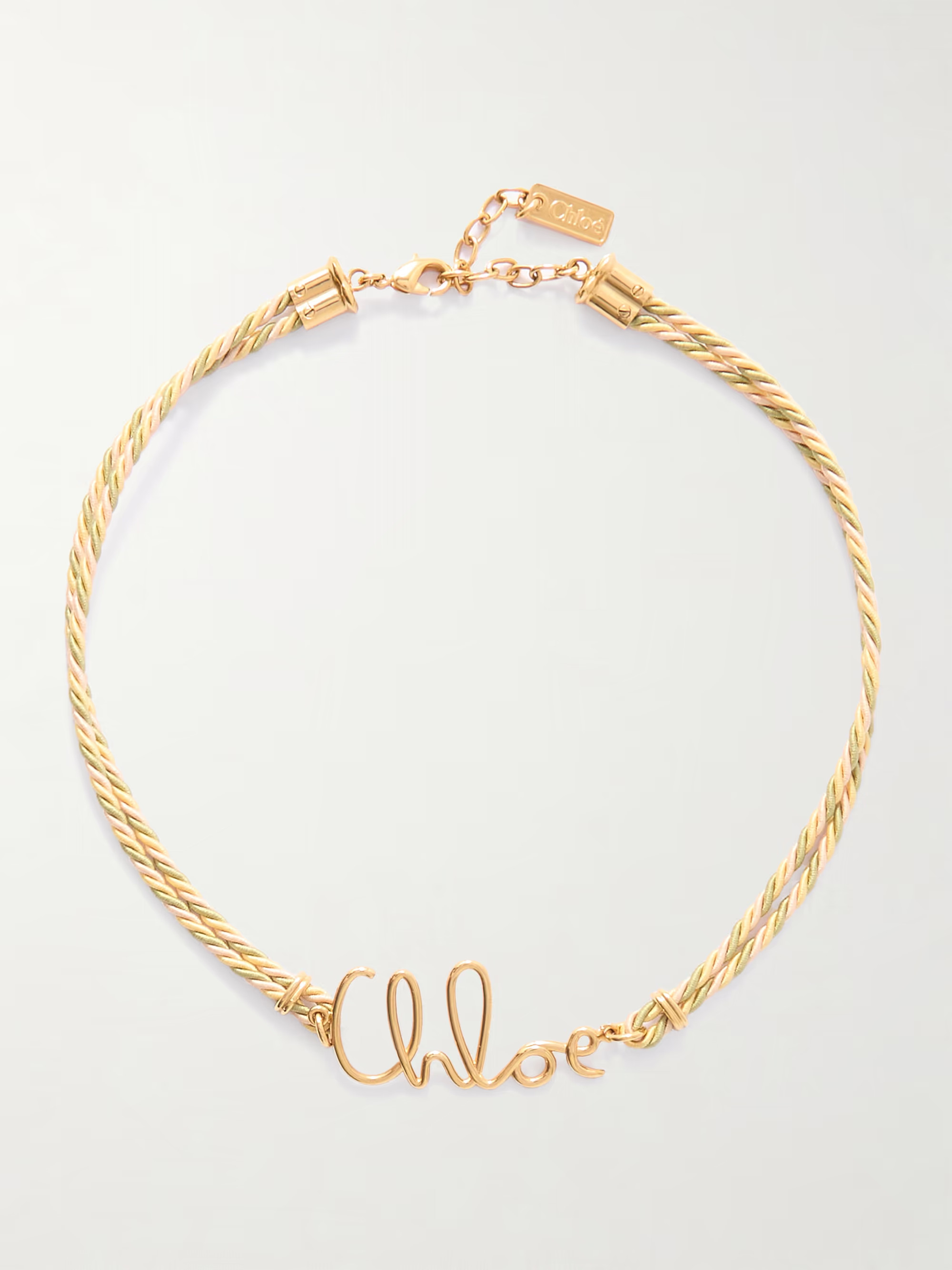 Kette mit Kordel und goldfarbenen Details | NET-A-PORTER (UK & EU)