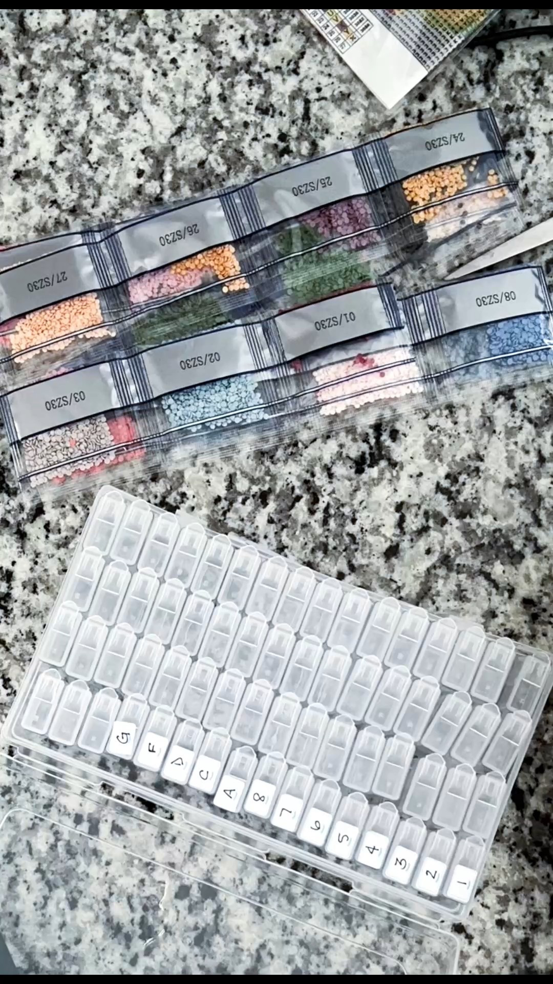 ASMR organizing diamonds for a diamond art hydrangea print.

Why is this so satisfying to watch?!

#LTKKids #LTKSeasonal #LTKFindsUnder50