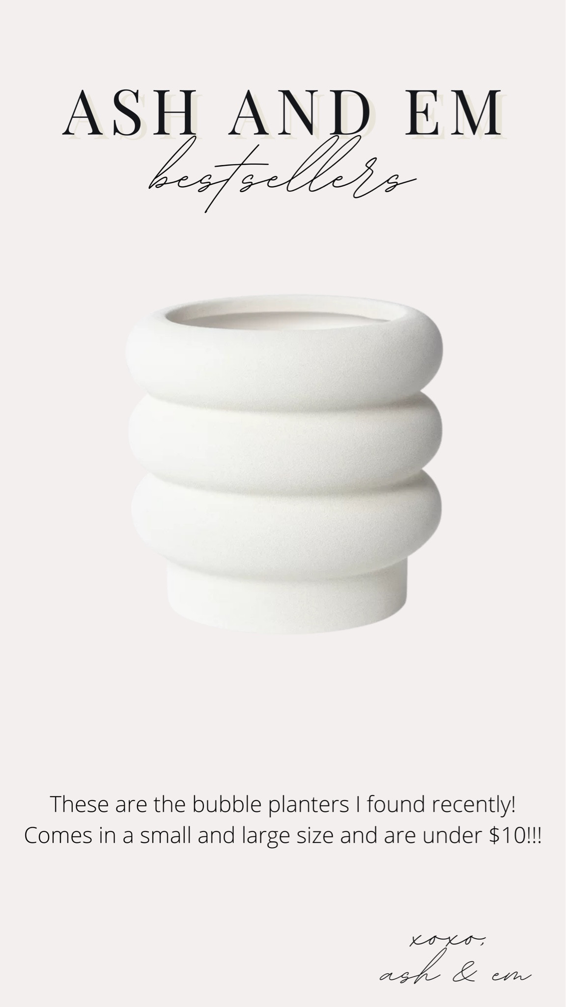 Last week’s bestsellers - bubble planter under $10

#LTKunder50 #LTKhome #LTKSeasonal