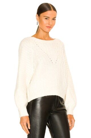 Free People Carter Pullover in Ivory from Revolve.com | Revolve Clothing (Global)