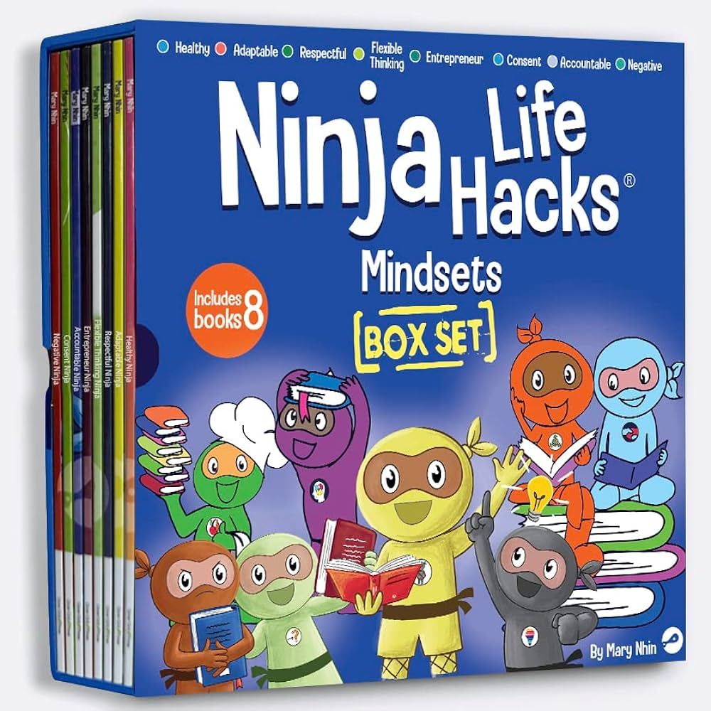 Ninja Life Hacks Mindsets 8 Book Box Set (Books 65-72: Accountable, Respectful, Flexible Thinking... | Amazon (US)