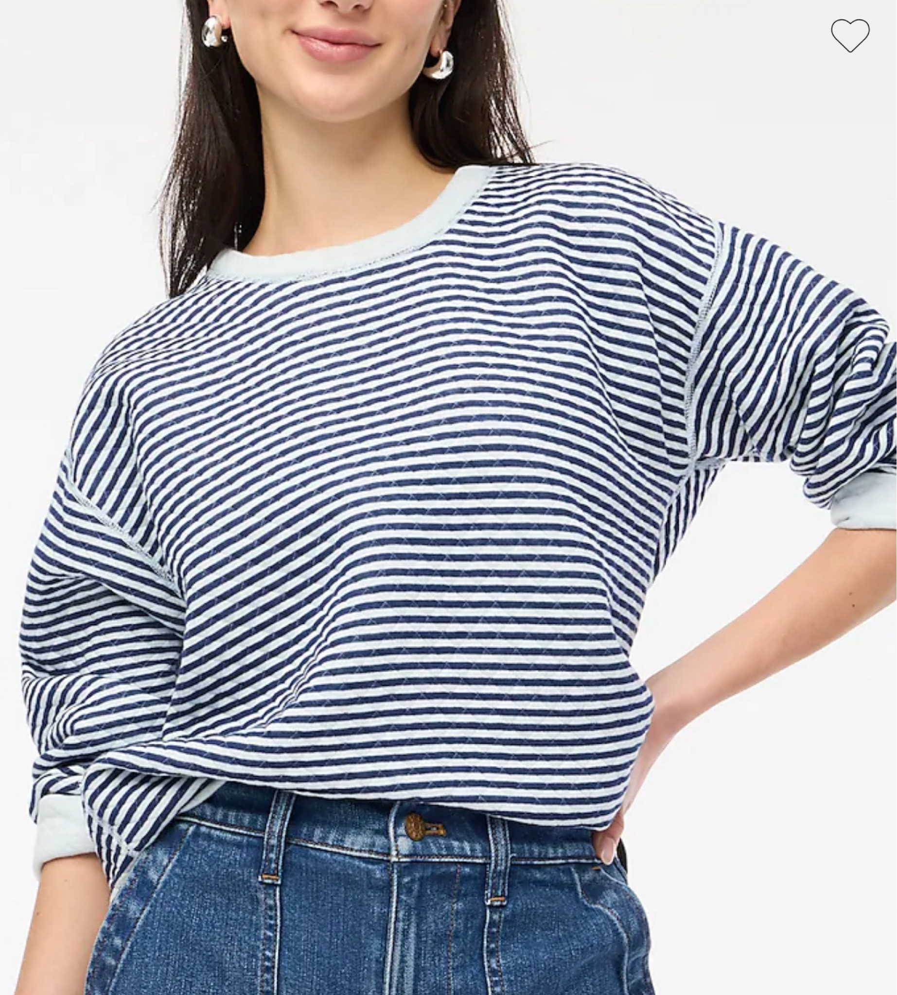 J crew / j crew factory / beach sweater / quilted pullover / summer outfit / beach outfit / lake outfit / summer night outfit 

#LTKFindsUnder50 #LTKStyleTip #LTKSeasonal