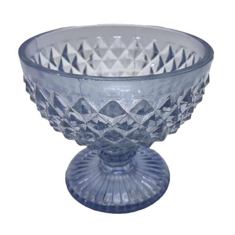 Textured Translucent Glass, Champagne Glass, 6", Blue, Bridgerton | Walmart (US)