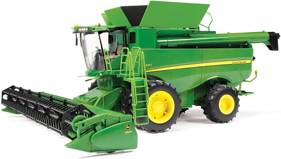 TOMY John Deere S690 Combine with Corn and Draper Head for Unisex Children | Amazon (US)