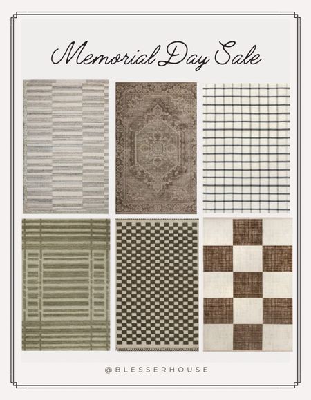New patterned rugs + on sale for Memorial Day!

Accent Rug Living Room Rug Checkered Modern Moody plaid 

#LTKsalealert