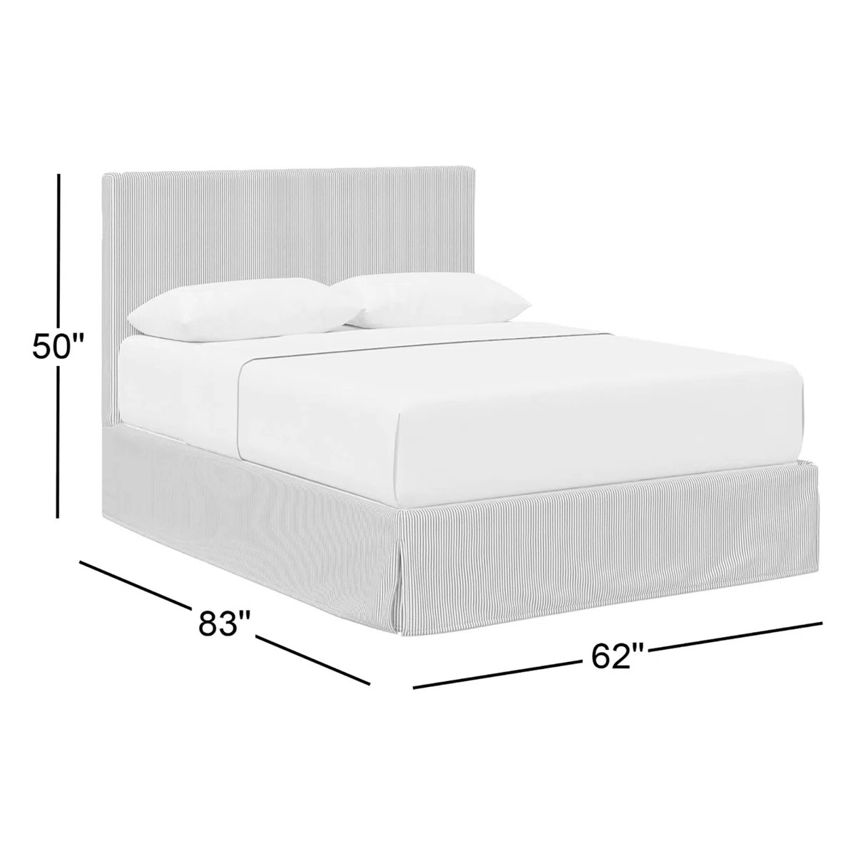 Verona Upholstered Slipcover Bed | Wayfair North America