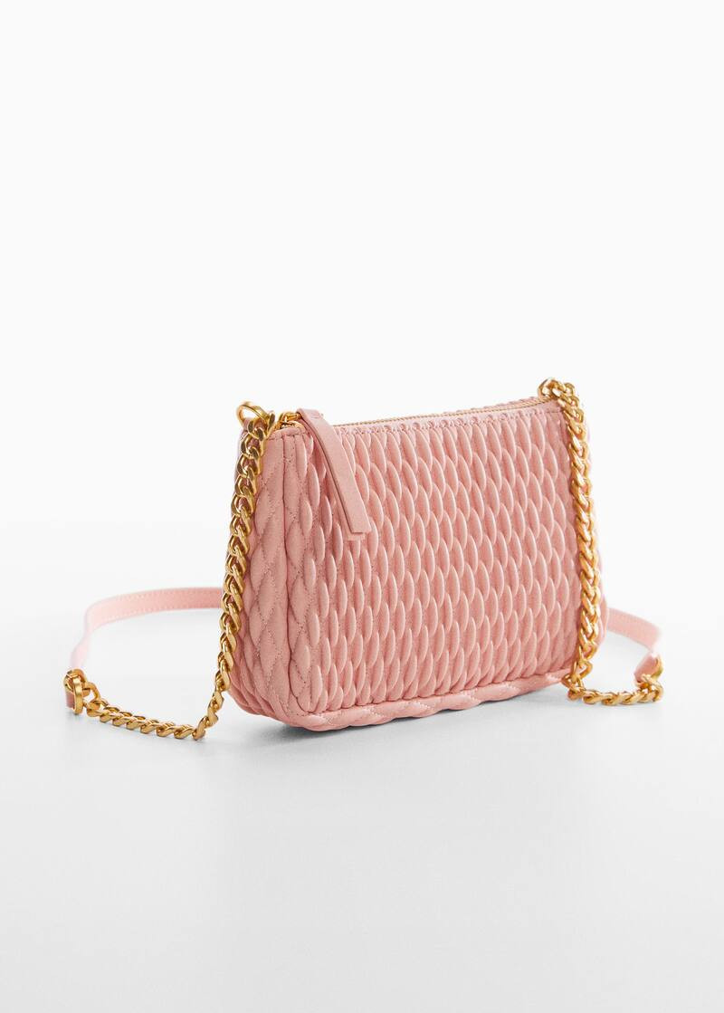 Texture cross-body bag | MANGO (UK)