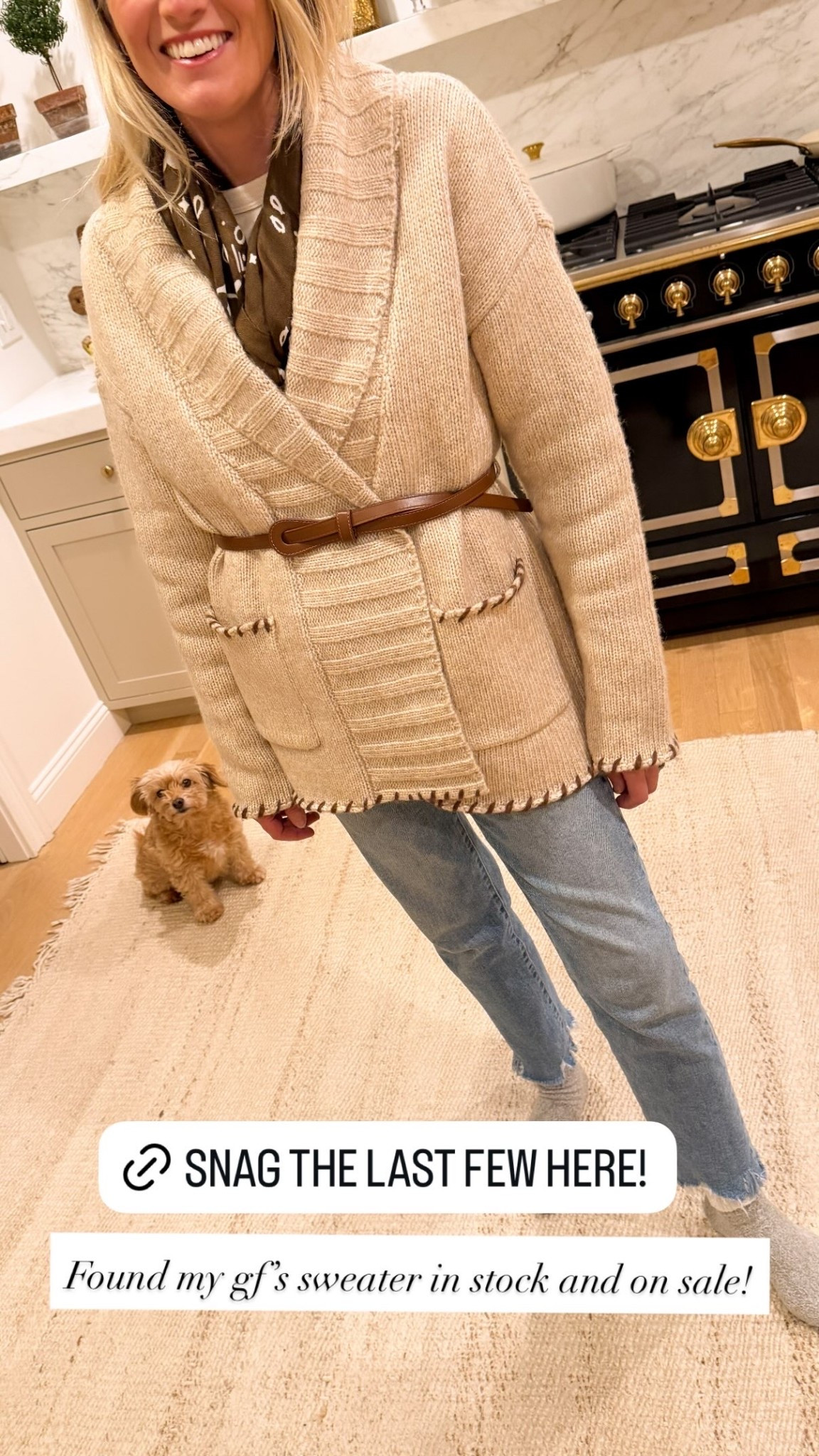 Found my gf’s sweater in stock and on sale! Cardigan wrap sweater, fall outfit.
