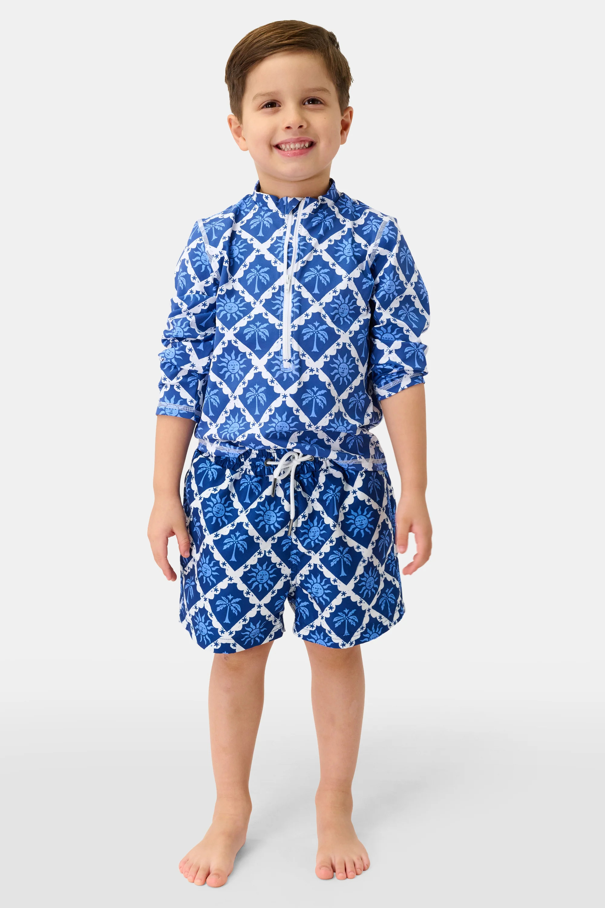 Boys Sunny Days Swim Trunk | Roller Rabbit