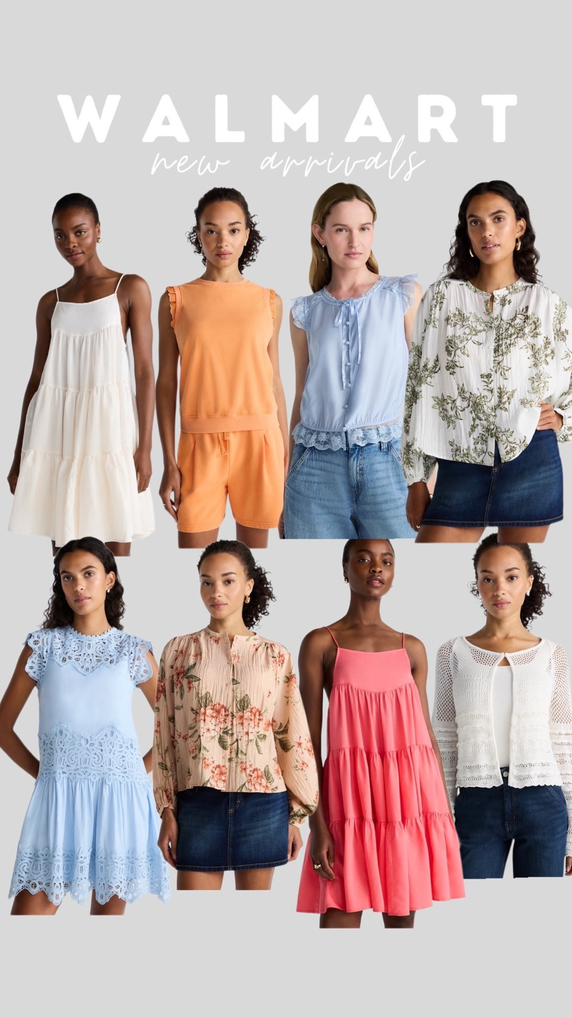 The prettiest new Walmart arrivals just dropped 🌸 Eyelet details, soft florals, breezy dresses, and elevated everyday pieces that look SO boutique. These are giving Anthropologie + LoveShackFancy vibes for a fraction of the price 🤍

#WalmartFashion #WalmartFinds #AffordableFashion #SummerStyle #BoutiqueStyle #AnthroInspired #FeminineStyle #ModestFashion #SummerOutfits #WalmartStyle

#LTKmomlife #LTKselfcare #LTKmorningroutine
