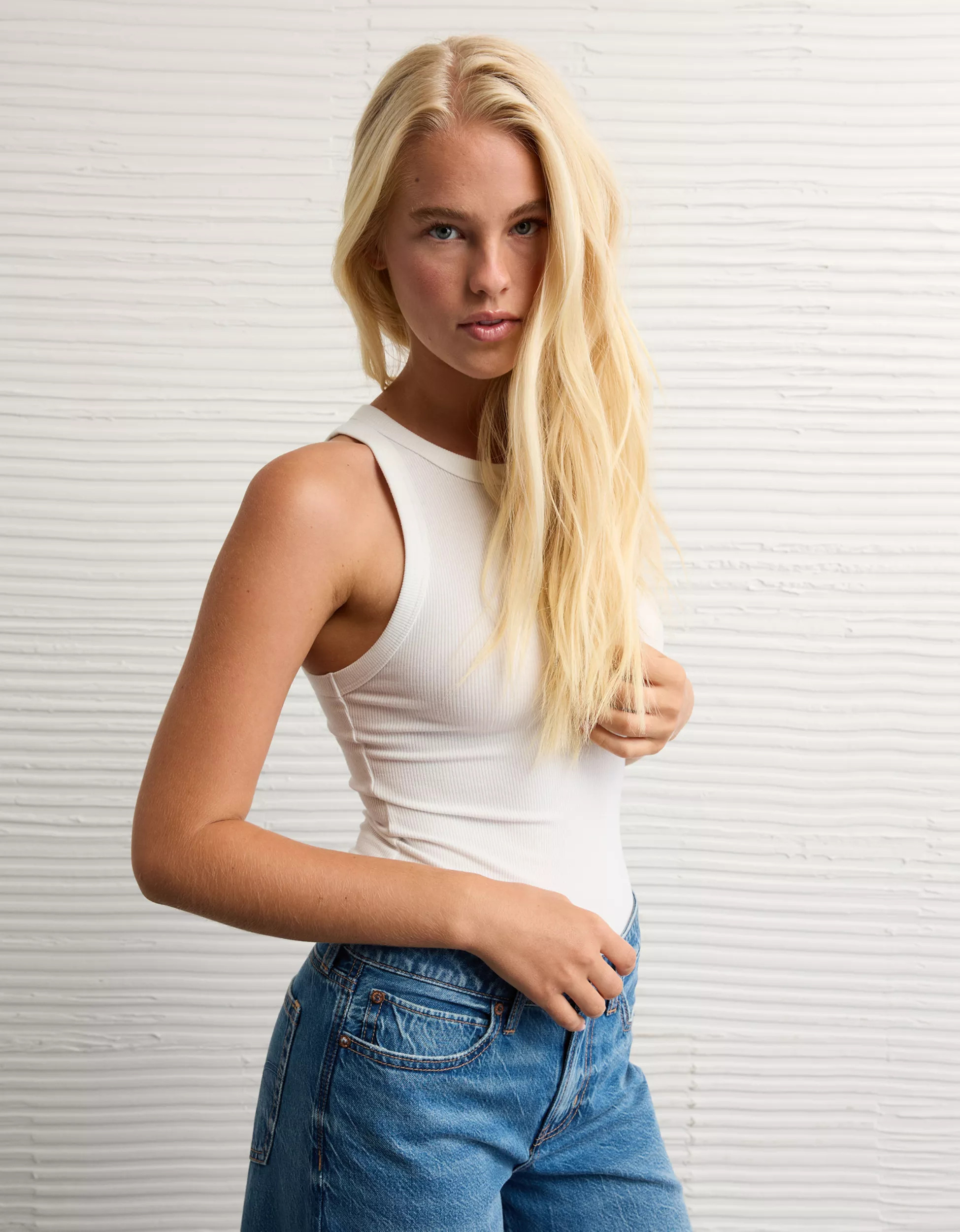 AE High-Neck Bodysuit | American Eagle Outfitters (US & CA)