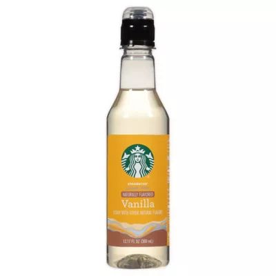 Starbucks® 12 oz. Sugar-Free Vanilla Syrup | Bed Bath & Beyond | Bed Bath & Beyond