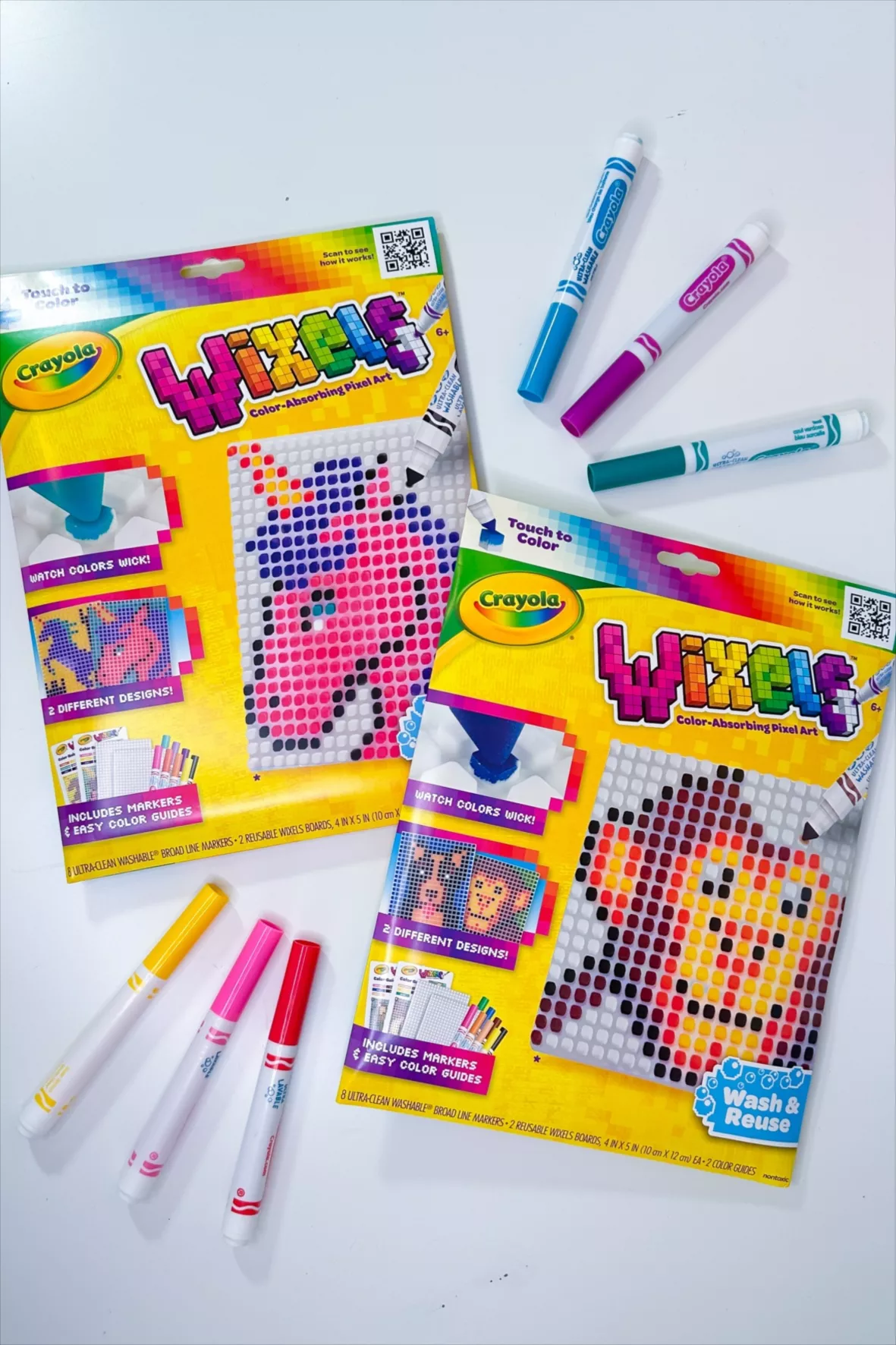 Wixels Pixel Art Craft - Unicorn Coloring Sheet