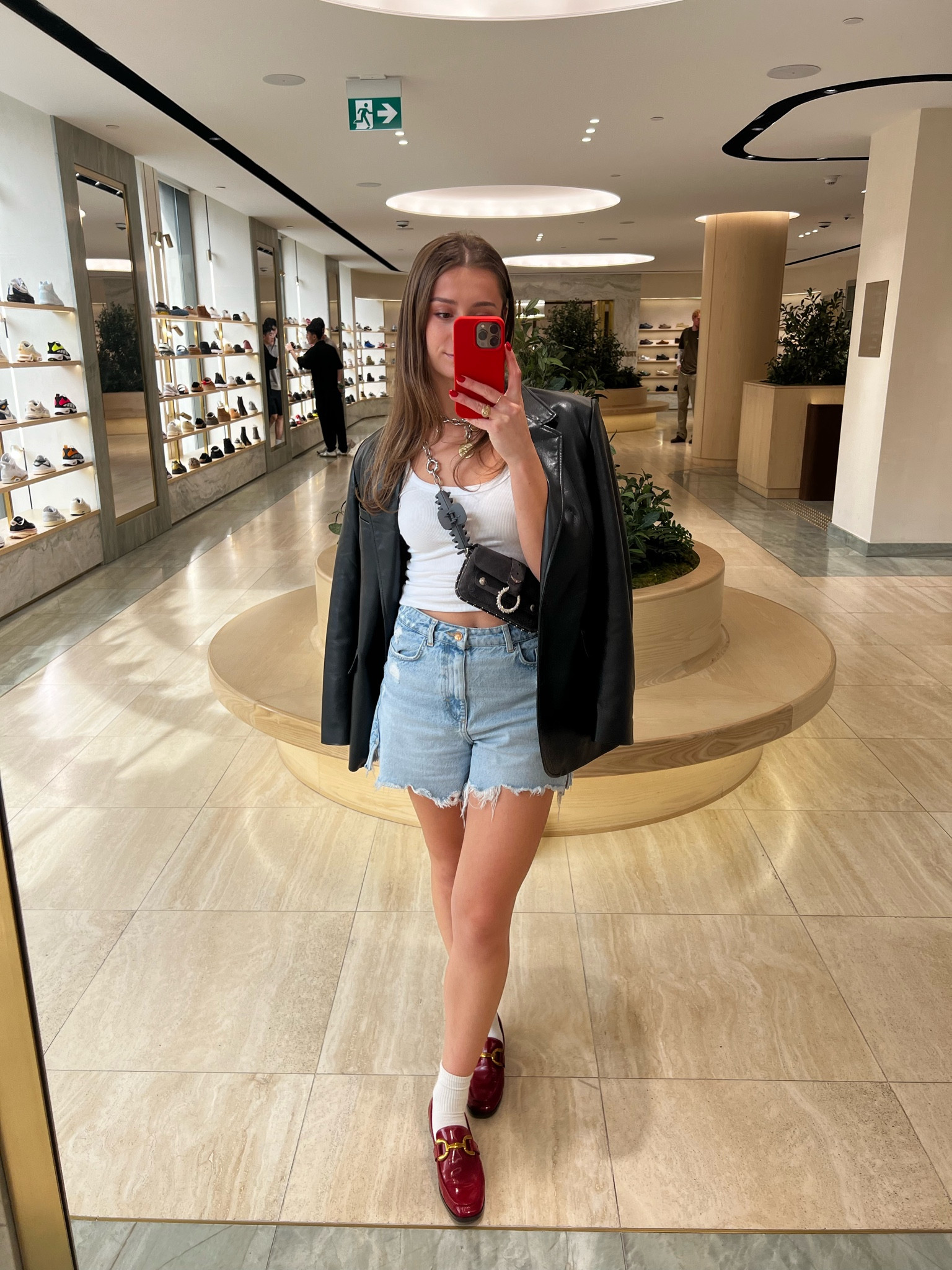 The most perfect cherry red loafer 

#LTKeurope #LTKworkwear #LTKshoecrush