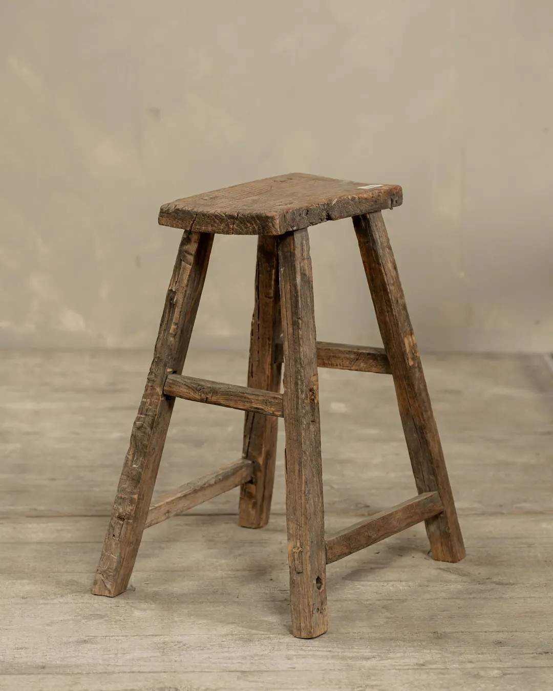 Antique Rustic Elm Stool {E1} (free Shipping) - Etsy | Etsy (US)