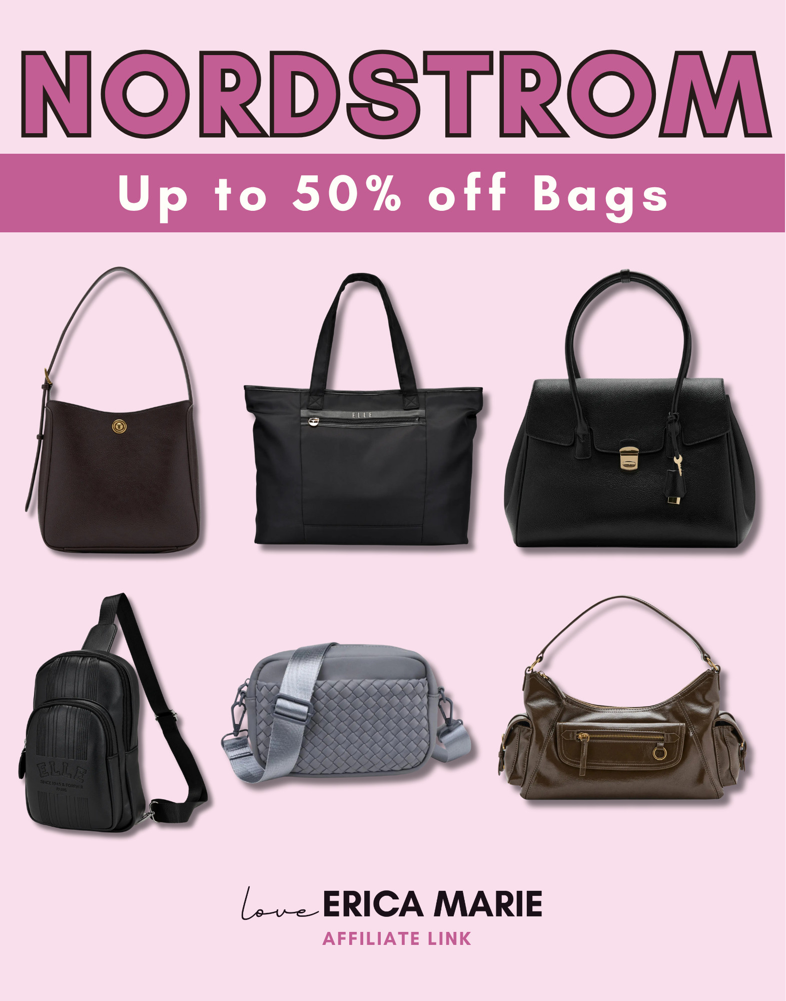 Keep your daily essentials organized on the go with versatile bags for work or travel, now up to 50% off! 🎒💼 

 #LTKSaleAlert
