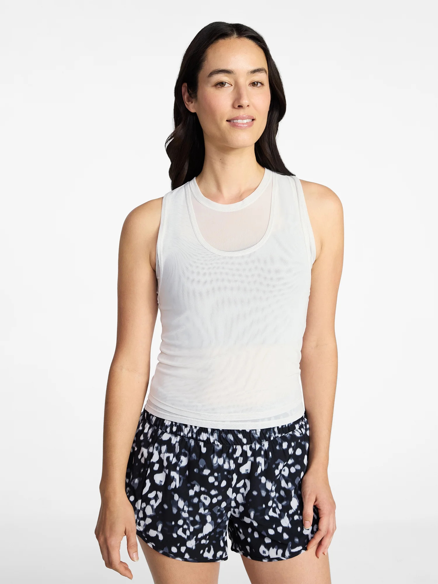 Avia Women's Double Mesh Tank Top, Sizes XS-XXXL | Walmart (US)