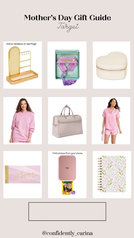 Sharing some gift ideas for Mother’s Day, all from Target! 💕

Lots of options for the jewelry lover, cute comfy clothes, and more!

#LTKGiftGuide #LTKfindsunder50 #LTKfamily