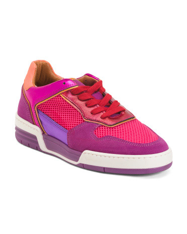 Made In Portugal Leather Sneakers | TJ Maxx