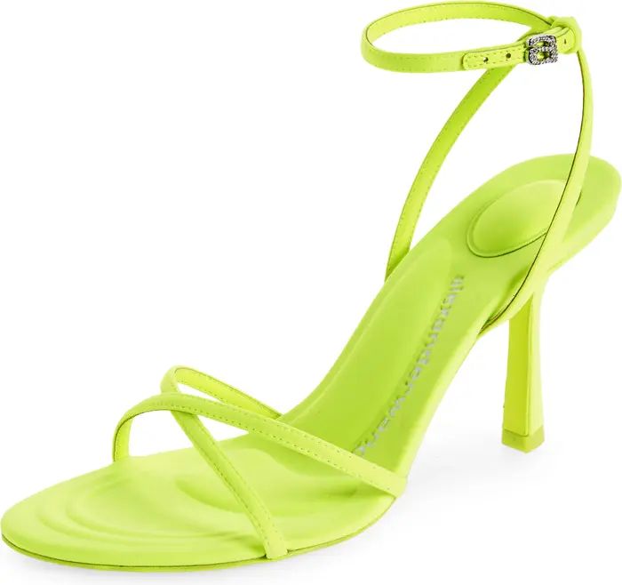 Alexander Wang Dahlia Rhinestone Logo Sandal | Nordstrom | Nordstrom