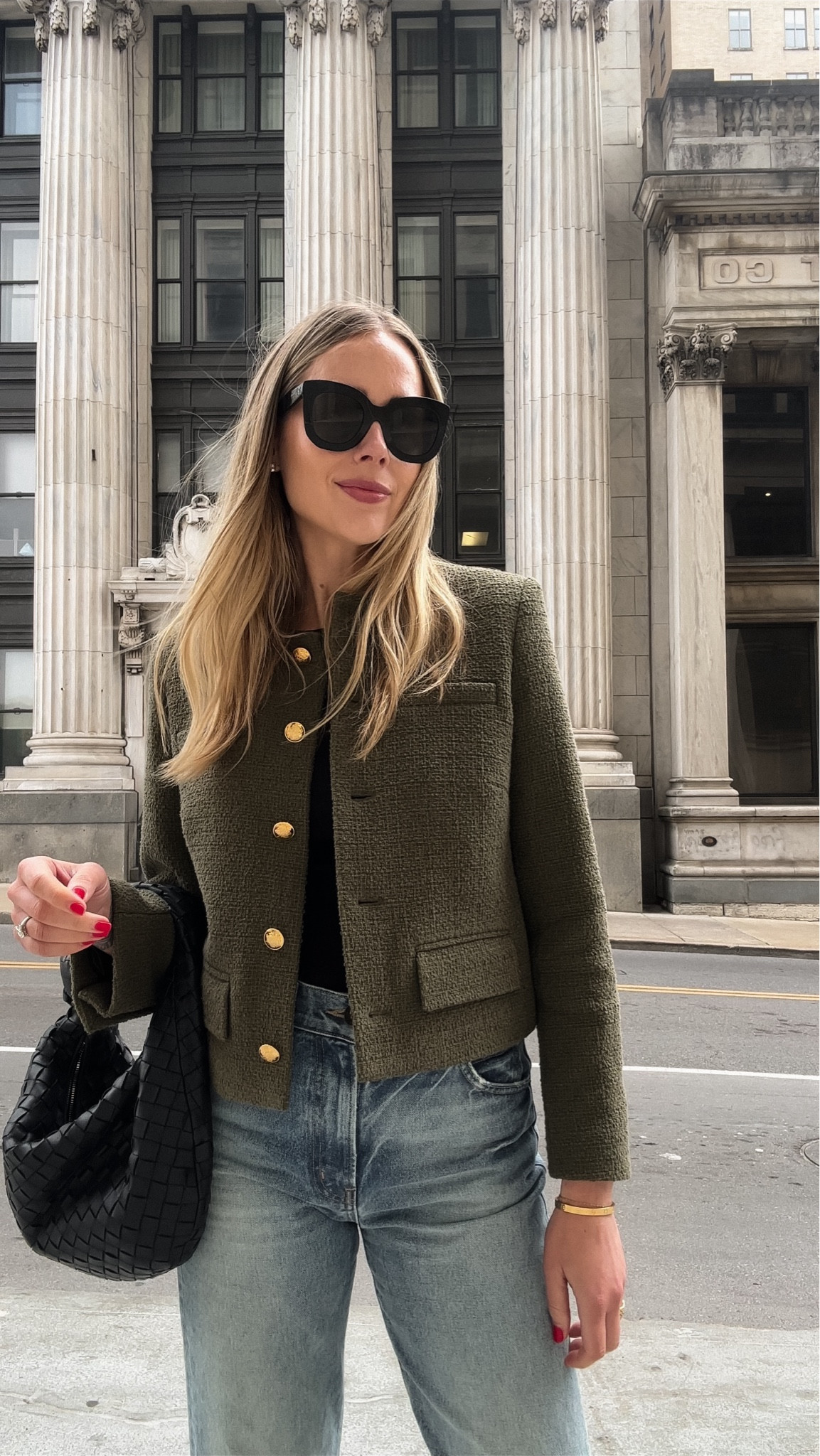 Wearing a 6 in the jacket. I know this is a spurge item; but it’s a piece I’ll have in my closet forever. I used Nordstrom notes and double points day so it made it worthwhile! #girlmath haha
Linked similar styles at different price points too 

#LTKstyletip #LTKfindsunder100 #LTKover40