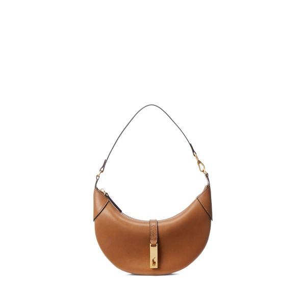 Polo ID Calfskin Mini Shoulder Bag for Women | Ralph Lauren® UK | Ralph Lauren (UK)