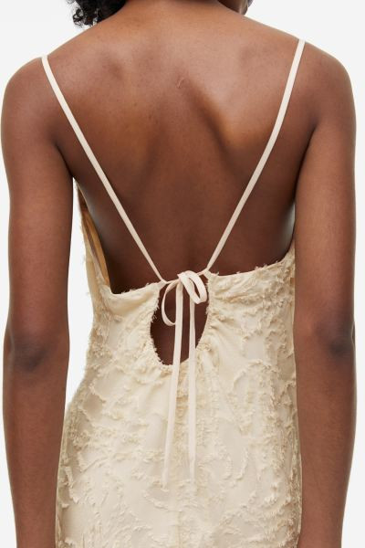 Textured-weave Slip Dress | H&M (US + CA)