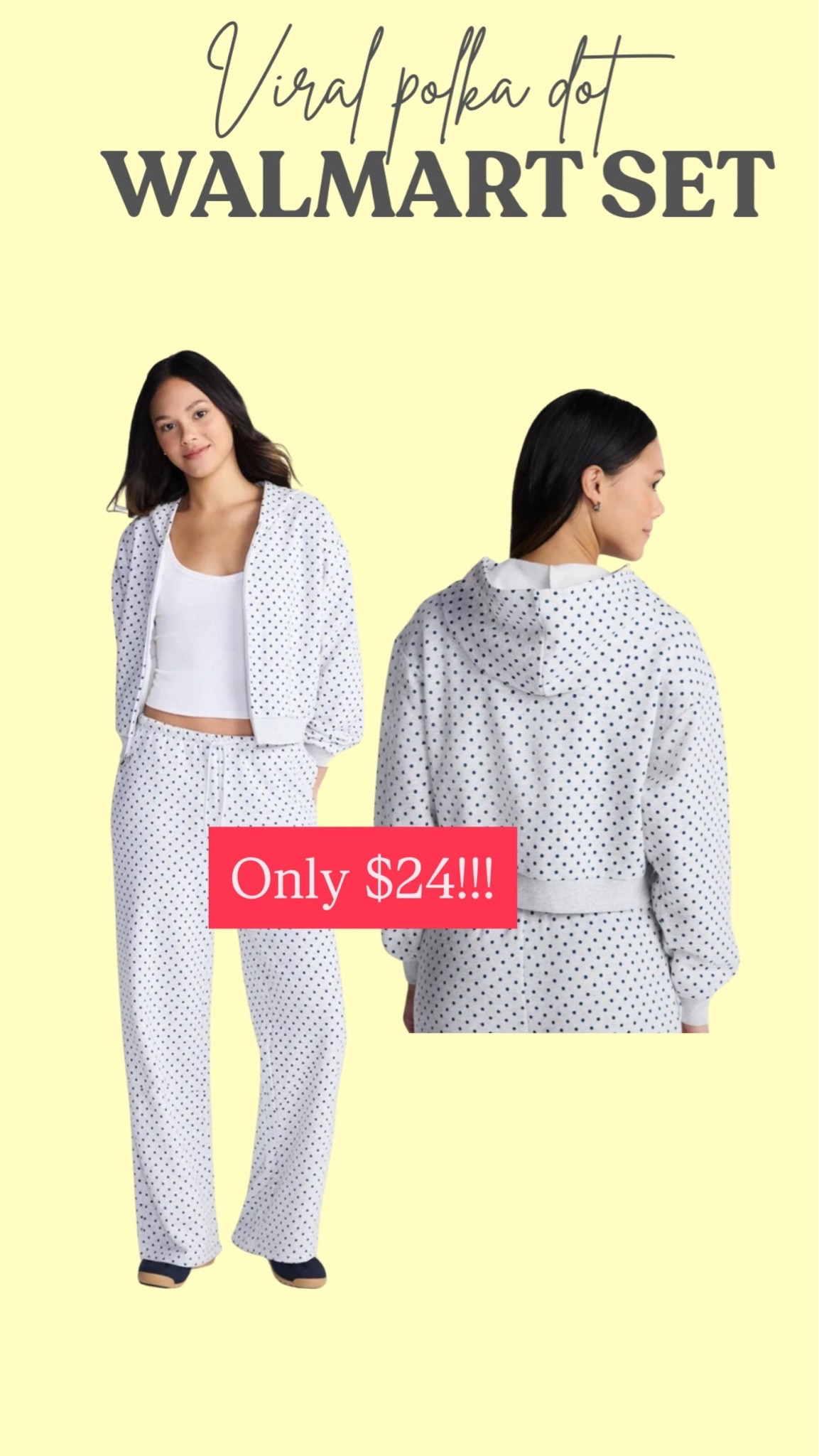Viral Walmart polka dot set

#LTKootd #LTKSaleAlert