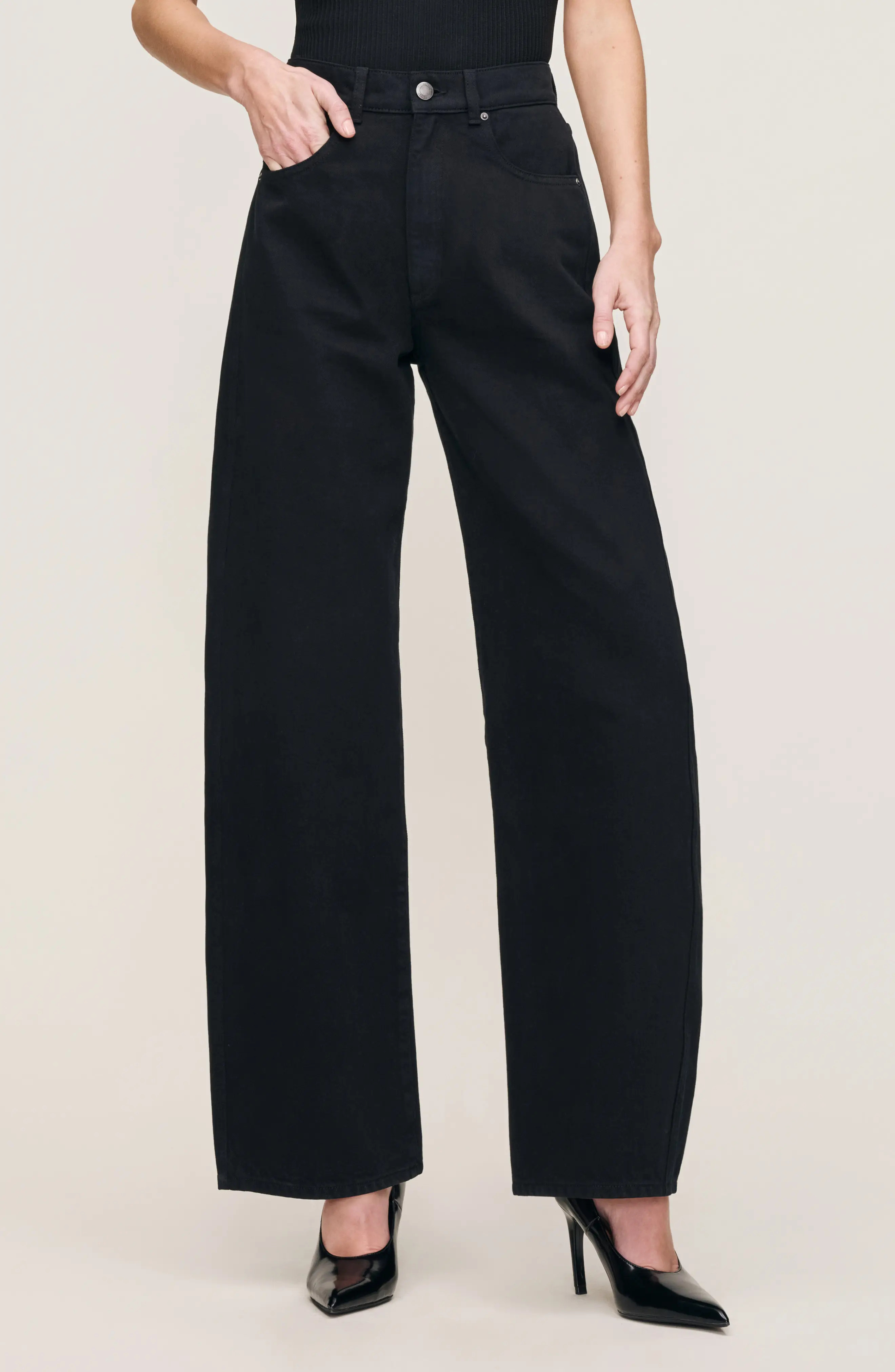 DL1961 Taylor Relaxed Barrel High Waist Jeans (Women) | Nordstrom | Nordstrom