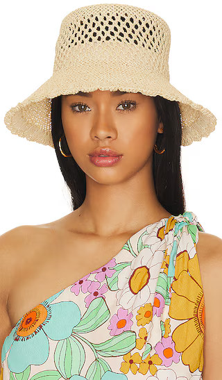 Genova Bucket Hat in Natural | Revolve Clothing (Global)