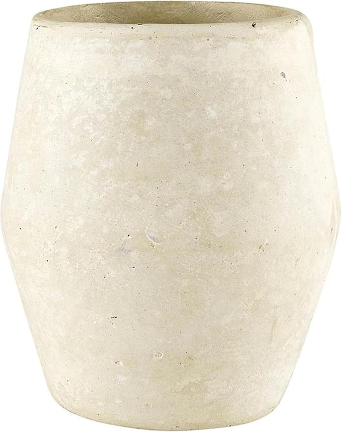 Santa Barbara Design Studio Pure Design Modern Paper Mache Vase for Home Décor, Small, Natural | Amazon (US)