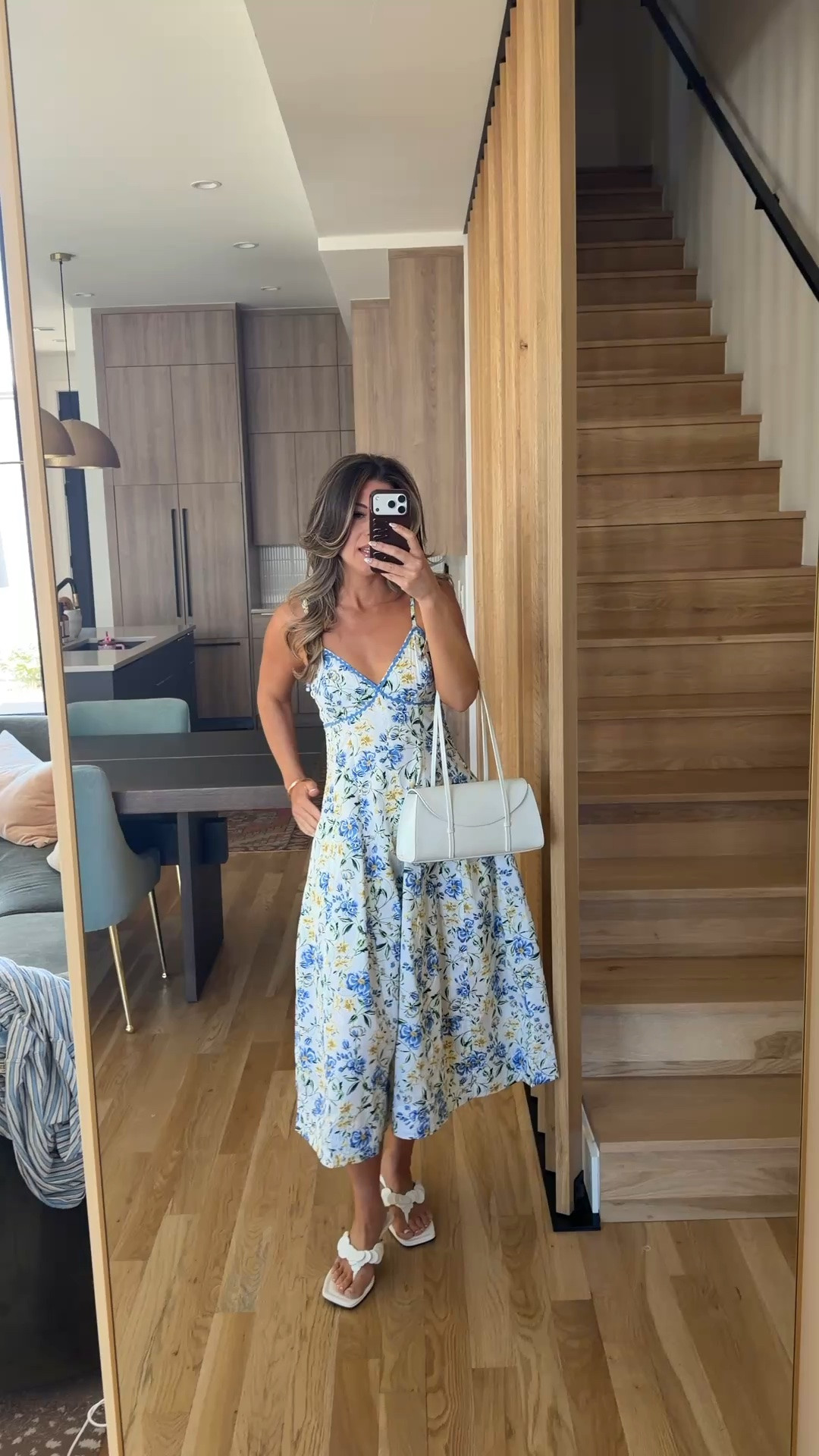 blue floral midi dress from walmart for brunch, date night or resort wear

divi: emerson15 
electric picks: emerson20

i sized down to xs

Resort wear
Red dress
Floral
Sundress 
Mini
Beach wear

#LTKgrwm #LTKootd #LTKSeasonal