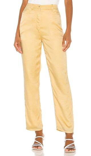 Song of Style Elise Pant in Yellow. Size XS. | Revolve Clothing (Global)
