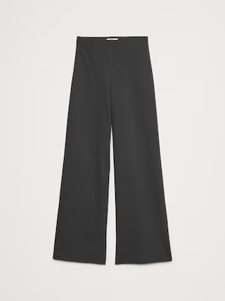 Wide-Leg Everywhere Ponte Pant | Banana Republic (US)