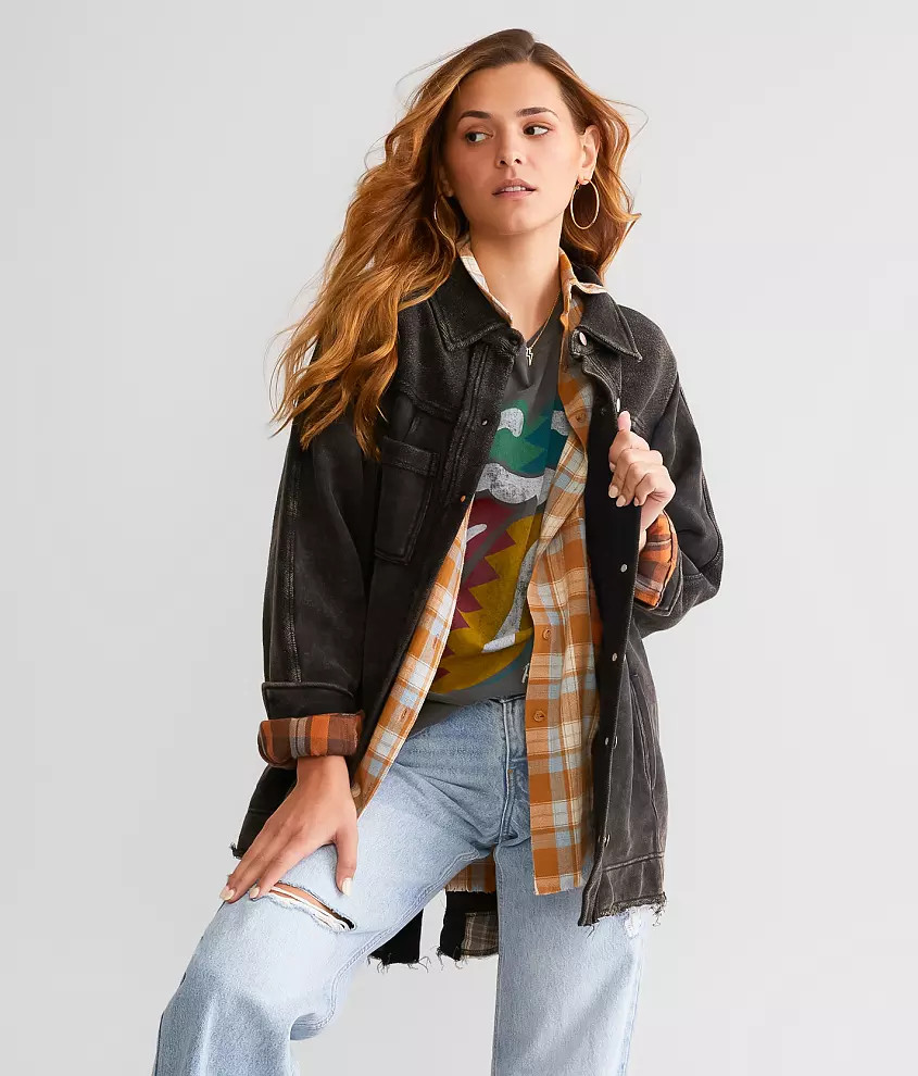 Washed Shacket | Buckle