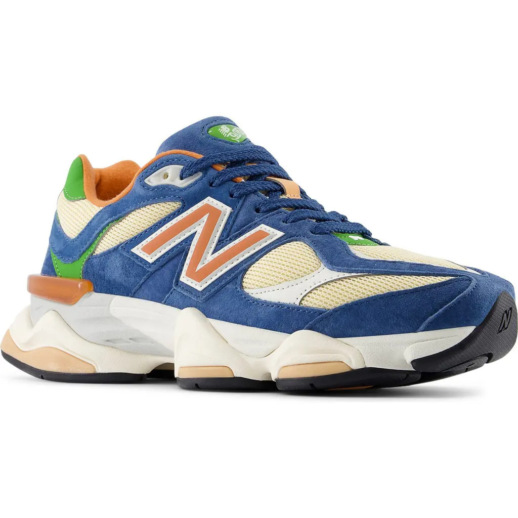 New Balance Gender Inclusive 9060 Sneaker in Dark Shoreline Blue/Ash Wood at Nordstrom, Size 10.5 Women's | Nordstrom