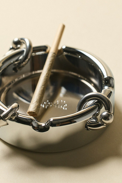 Sackville & Co. Pierced Chrome Ashtray | Urban Outfitters (US and RoW)