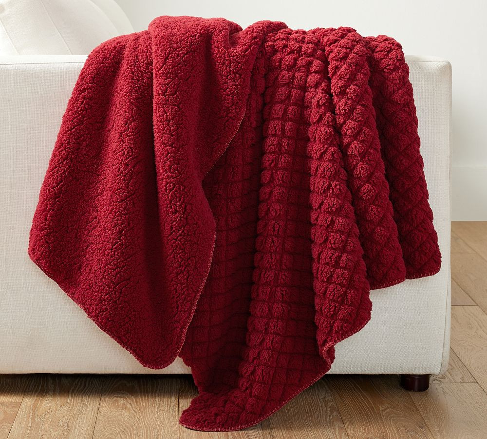 Nordic Sherpa Back Throw | Pottery Barn (US)