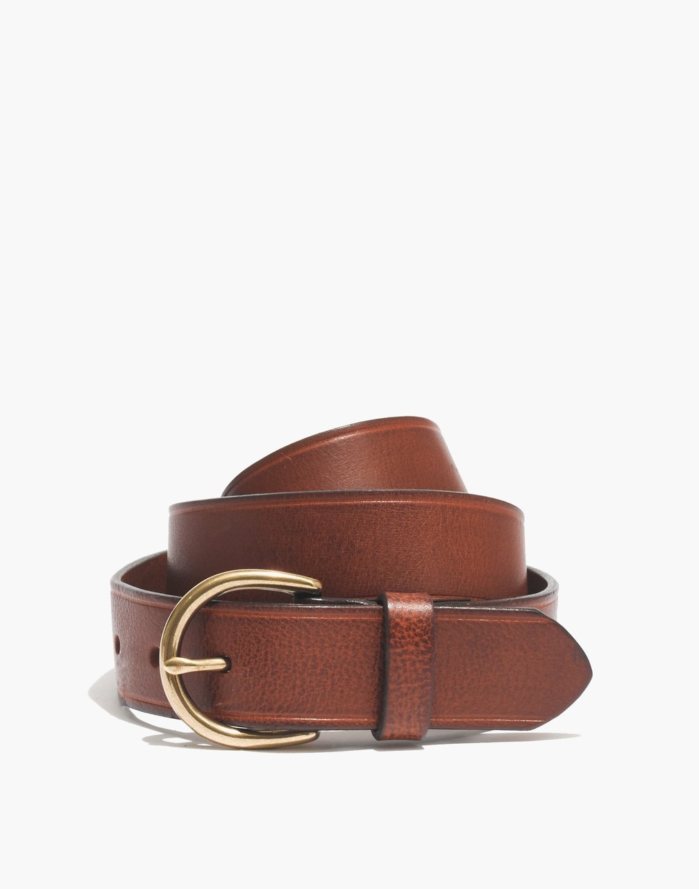 Medium Perfect Leather Belt | Madewell