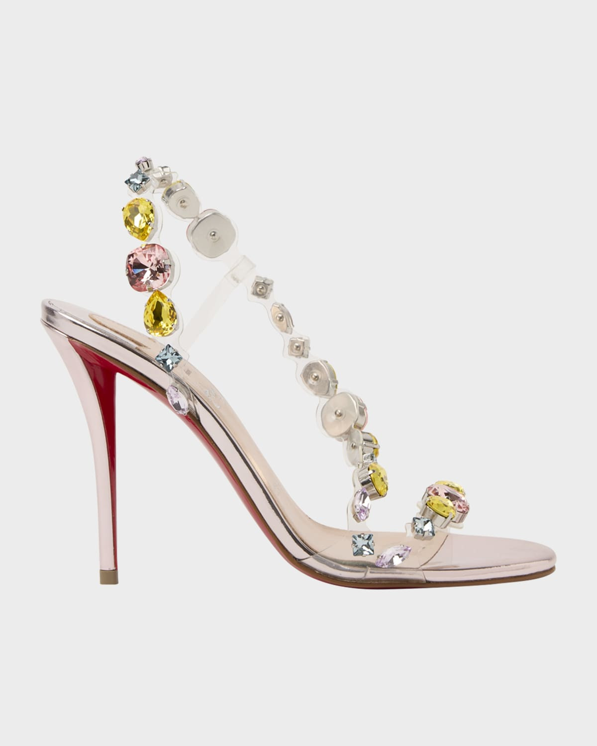100mm Rosa Z Jewel Sandals | Neiman Marcus