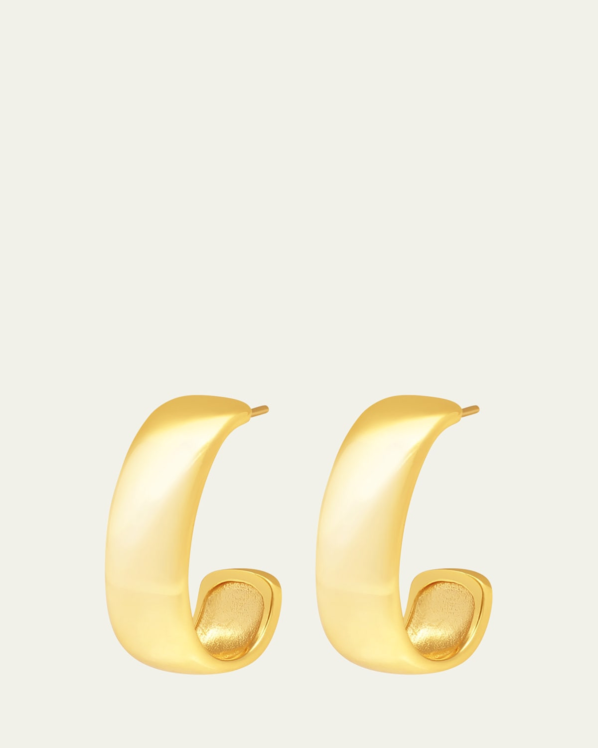 Nessi Hoop Earrings with 18K Yellow Gold Plating | Bergdorf Goodman