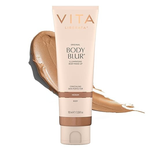 Vita Liberata Body Blur, Leg and Body Makeup. Skin Perfecting Body Foundation for Flawless Bronze... | Amazon (US)