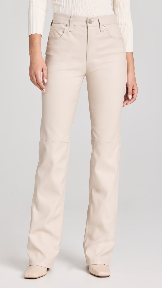 BLANKNYC Vegan Leather Hoyt Mini Boot Cut Pants | Shopbop | Shopbop