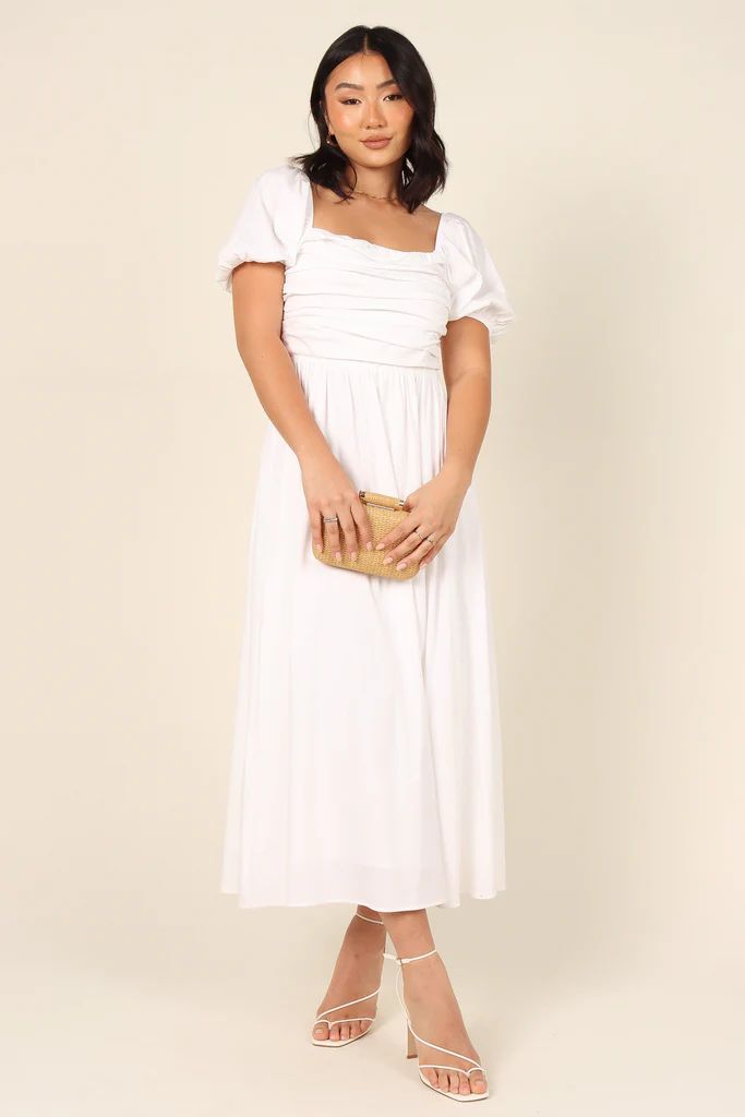 Cassady Dress - White | Petal & Pup (US)