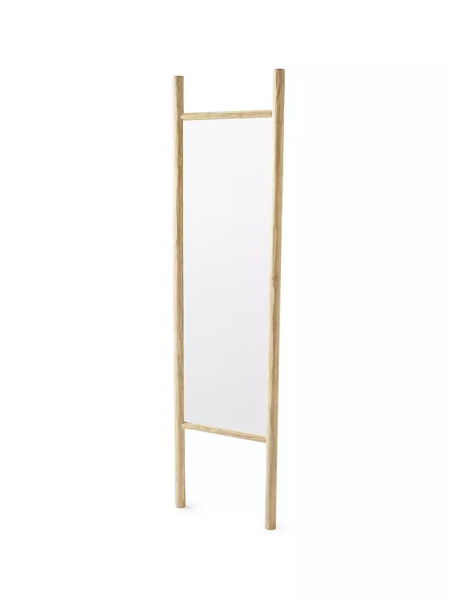 Teak Ladder Mirror | Serena and Lily