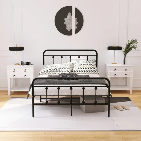 Landyn Steel Platform Bed | Wayfair North America