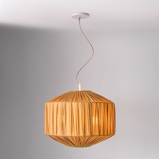 Pierce & Ward Fabric Pendant (20") | West Elm (US)